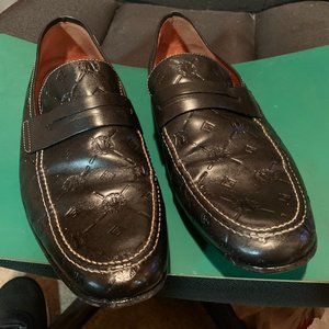 authenic VERSACE MEN'S LOFFERS SIZE 9 1/2